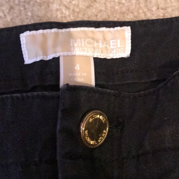 MK black stretch jean ankle pants - Picture 4 of 5